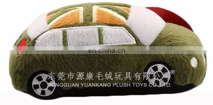 Cusom Plush Stuffed Educational Car Toy for Baby