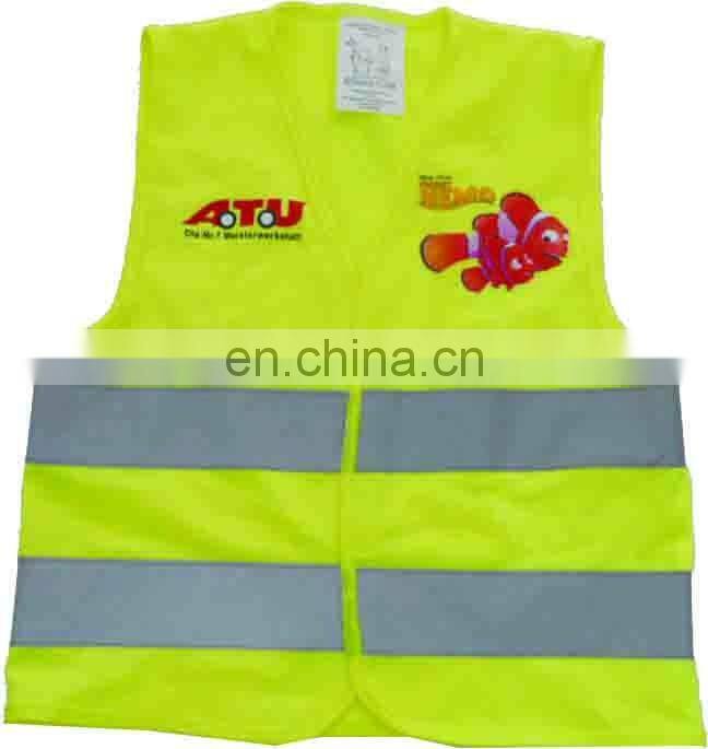 2017 New style attractive safety safety vest&jacket for baby with tape