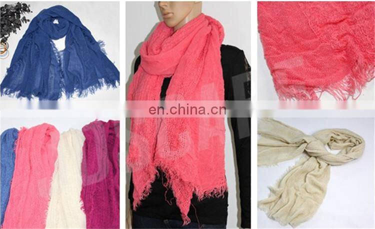 Alibaba supply spring winter very soft acrylic scarf custom
