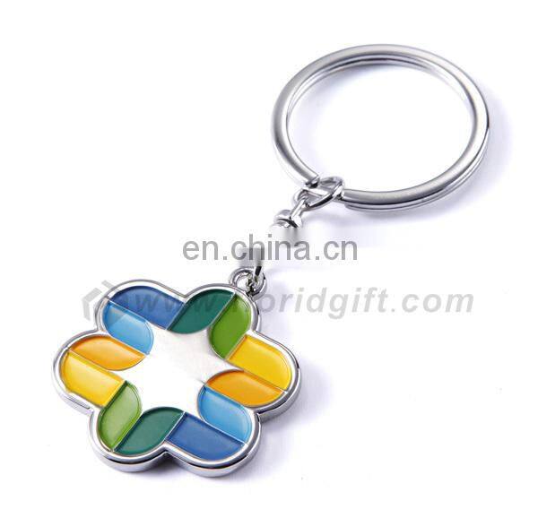Chic souvenir promotional interesting ornament metal keychain