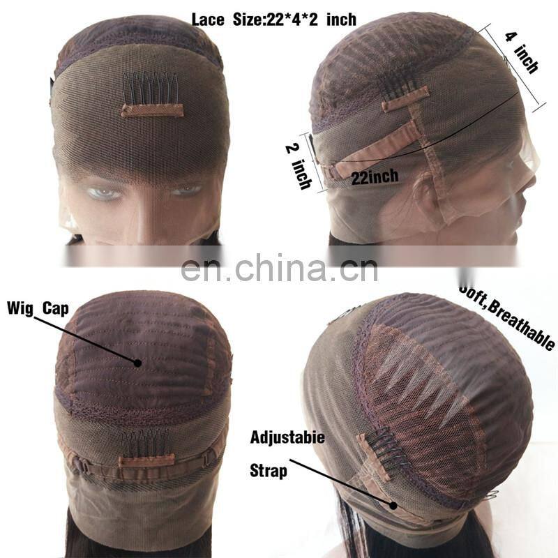 2017 hot sale Freya hair brazilian remy hair high density straight 10-26 inch 360 lace wig