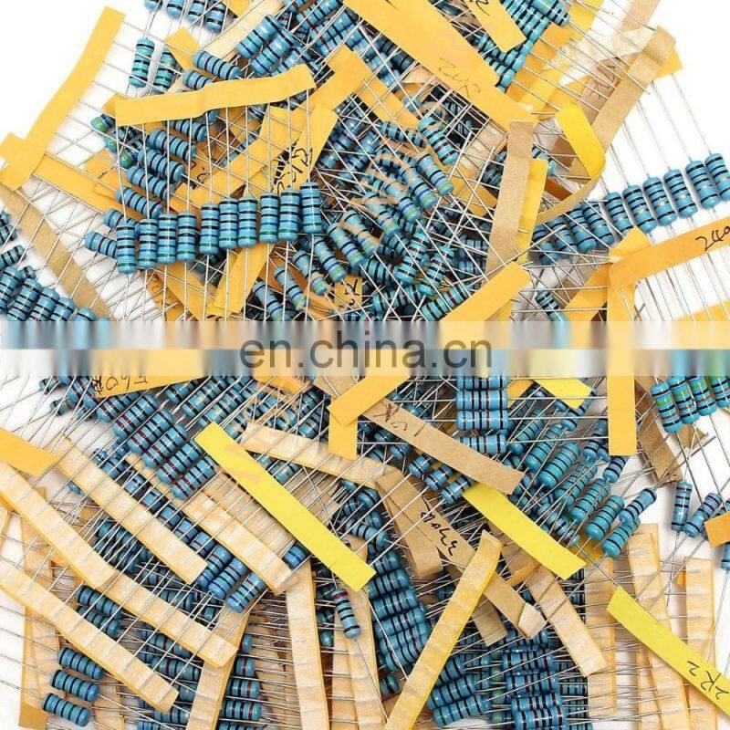 Flameproof 5 Color Carbon composition Fixed Thin Film Resistors