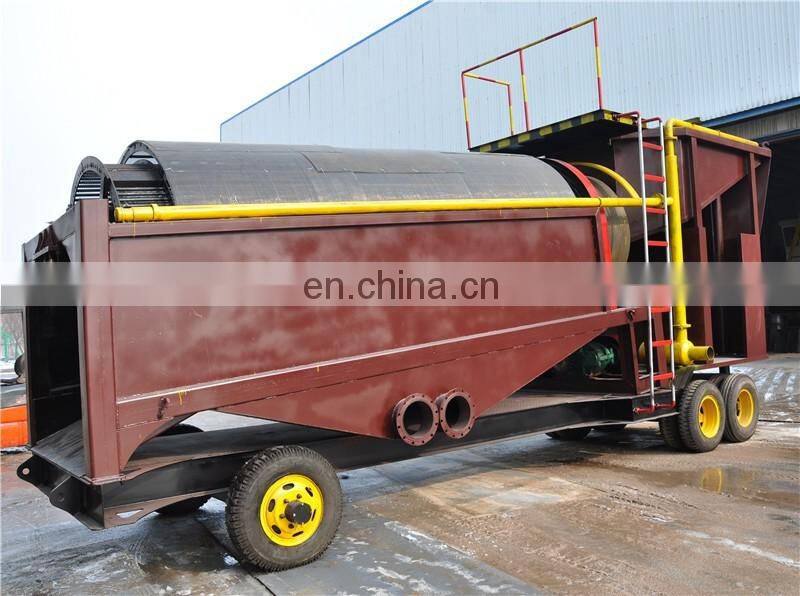 SINOLINKING Portable Small and Effective Gold Mining Trommel with patent