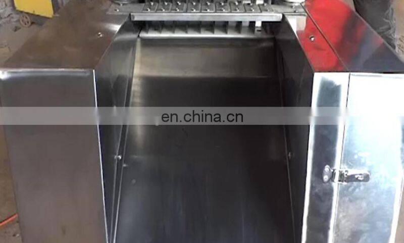 frozen meat cutting machine stainless steel duck chicken meat and bone cutting machine factory