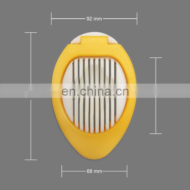 High quality Kitchen Gadgets Egg Slicer With Stainless Steel Wires Egg Cutter