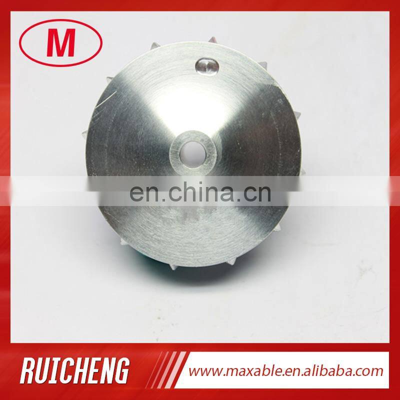 GT14 436133-0003 31.08/44.01mm 6+6 blades turbo milling/aluminum 2618/billet compressor wheel for 706680-0001/720243-0001