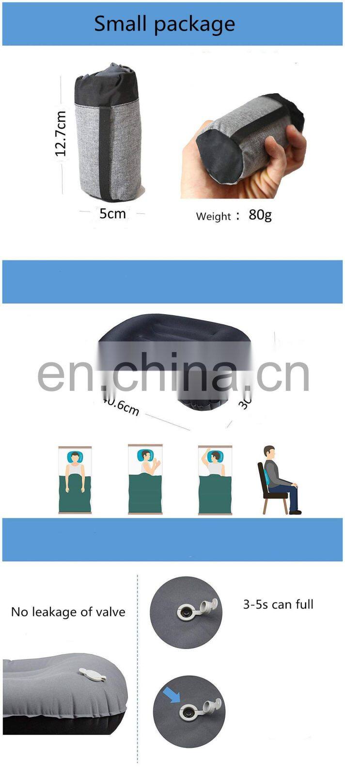 2019 Amazon hotsell Travel Pillow Good Rest Inflatable Beach Pillow