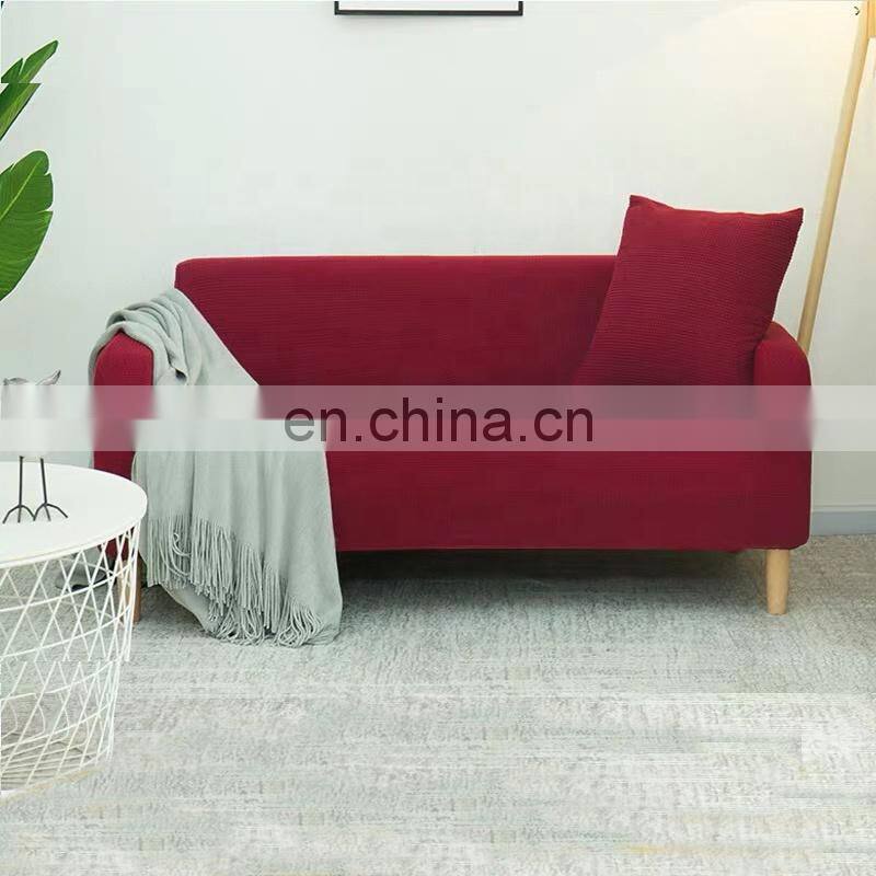 Wholesale Polyester and spandex stretch sofa set covers pattern couch cover