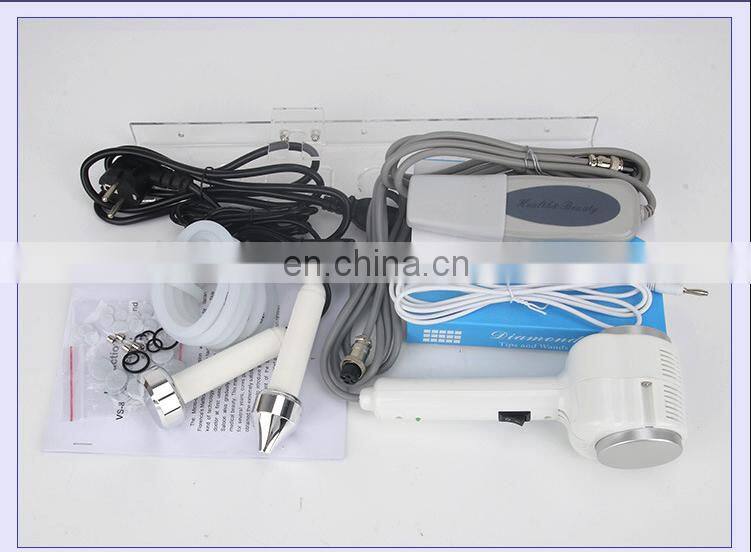 Portable 4 In 1 Ultrasonic Skin Scrubber Photon Diamond Microdermabrasion Machine for Sale