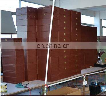 Senior business white wine suitcase,6 aluminum wine bottles trolley case/wine bottle display case