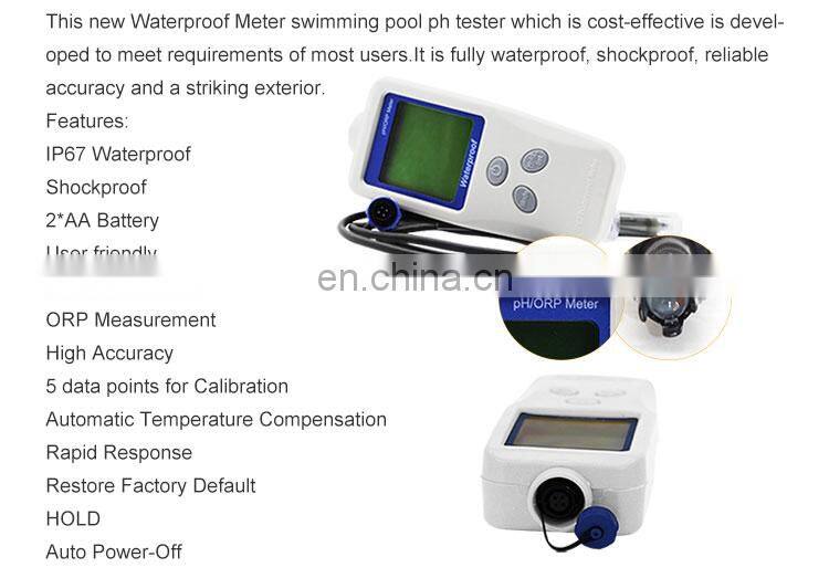 Portable Digital Ph Analyzer Ph Orp Meter