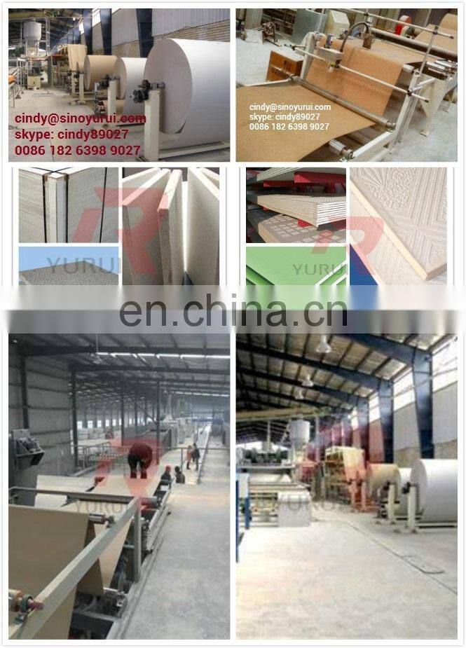 30 million m2/year famous gypsum board/plasterboard production line/plant/equipment