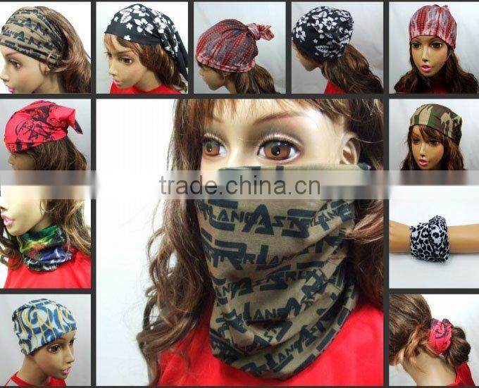 seamless multifunctional headband elastic bandana
