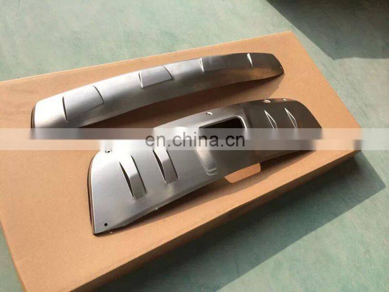 Stainless Steel Front and Rear Bumper Board/Guard Board for Nissan X-trail 2014+ bumper protector