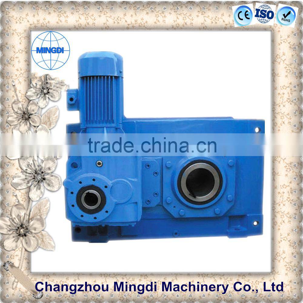 H/B Serial Helical / Bevel Transmission Gear box Parts With Electric Engine motors for synchronizer sewing