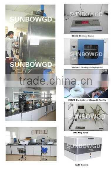 fiberglass & epoxy resin Double insulation tubing