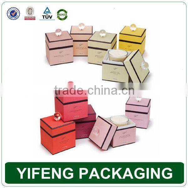 China Supplier Wholesale Candle Boxes In Luxury