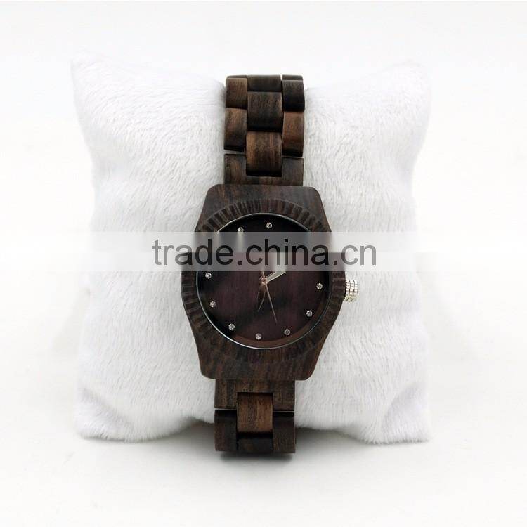 2016 new design natural wooden environment friendly women man unisex wrist watch