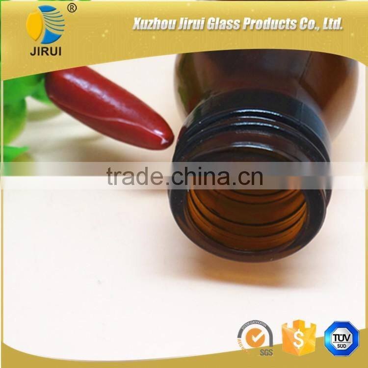 500ml Amber Glass Boston Bottle