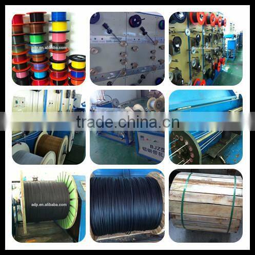ftth drop cable 4 core with self-supporting wire