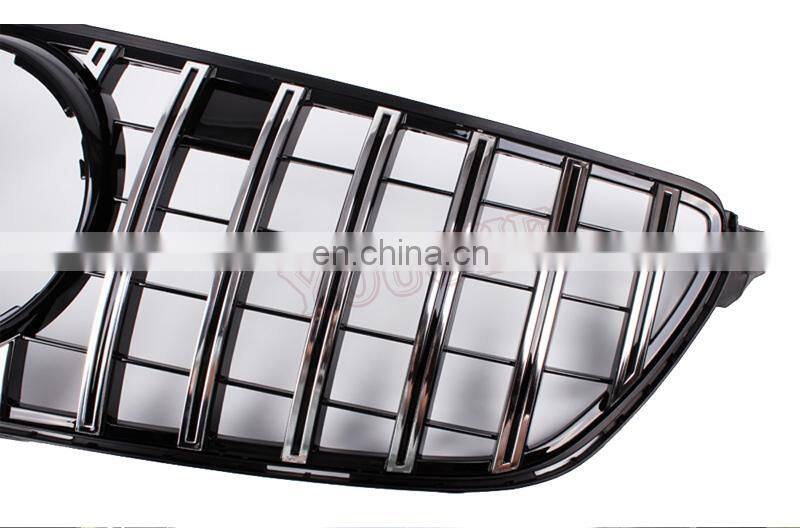 GLE class W292 4 door coupe GT style front mesh grille for Mercedes Benz GLE class 2016+