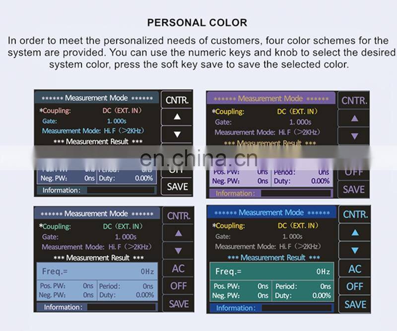 JUNTEK PSG9080 Programmable Arbitrary Generator 1nHz-80MHz Function Generator Pulse Generator