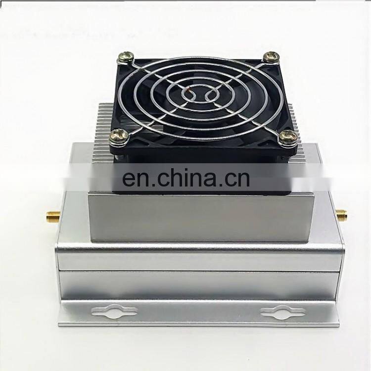 80W 400-470MHZ 433MHZHF UHF Radio Power Amplifier with Ham Interphone + Heatsink + Fan