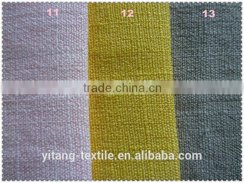 Chenille upholstery fabric