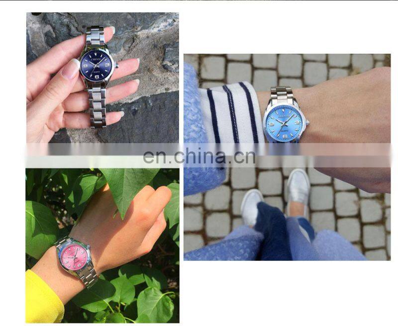 CHENXI 003 Fashion Watches Luxury Stainless Steel Wristwatches Analog Quartz Clock women Watches 2021