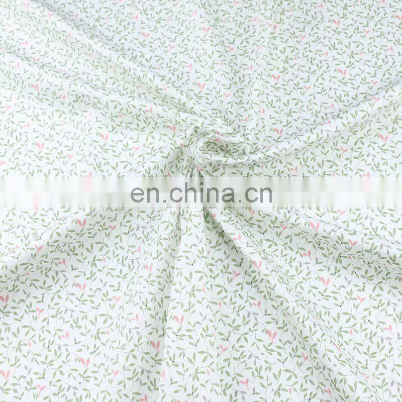 60s small flower printed pure cotton damask cloth cotton bedding products pajama pants clothing fabric wholesale