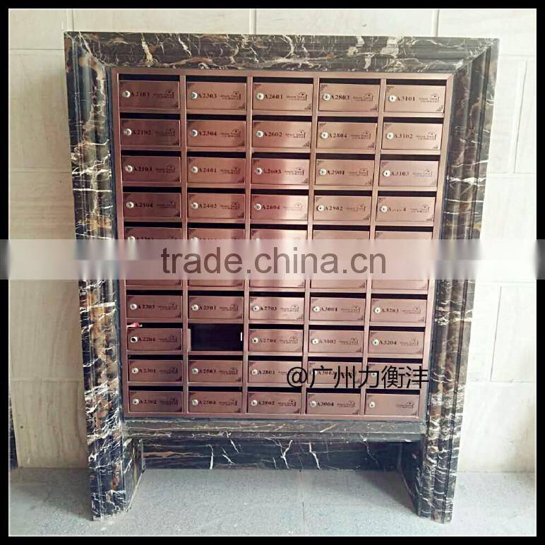 Stainless steels Combination lock mailbox