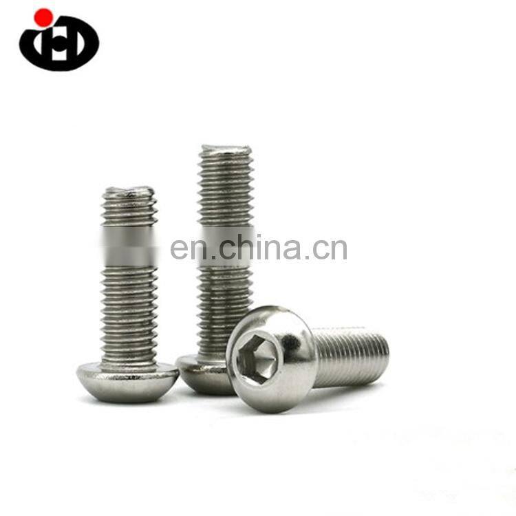 High quality hexagonal round head screws stainless steel round head screws
