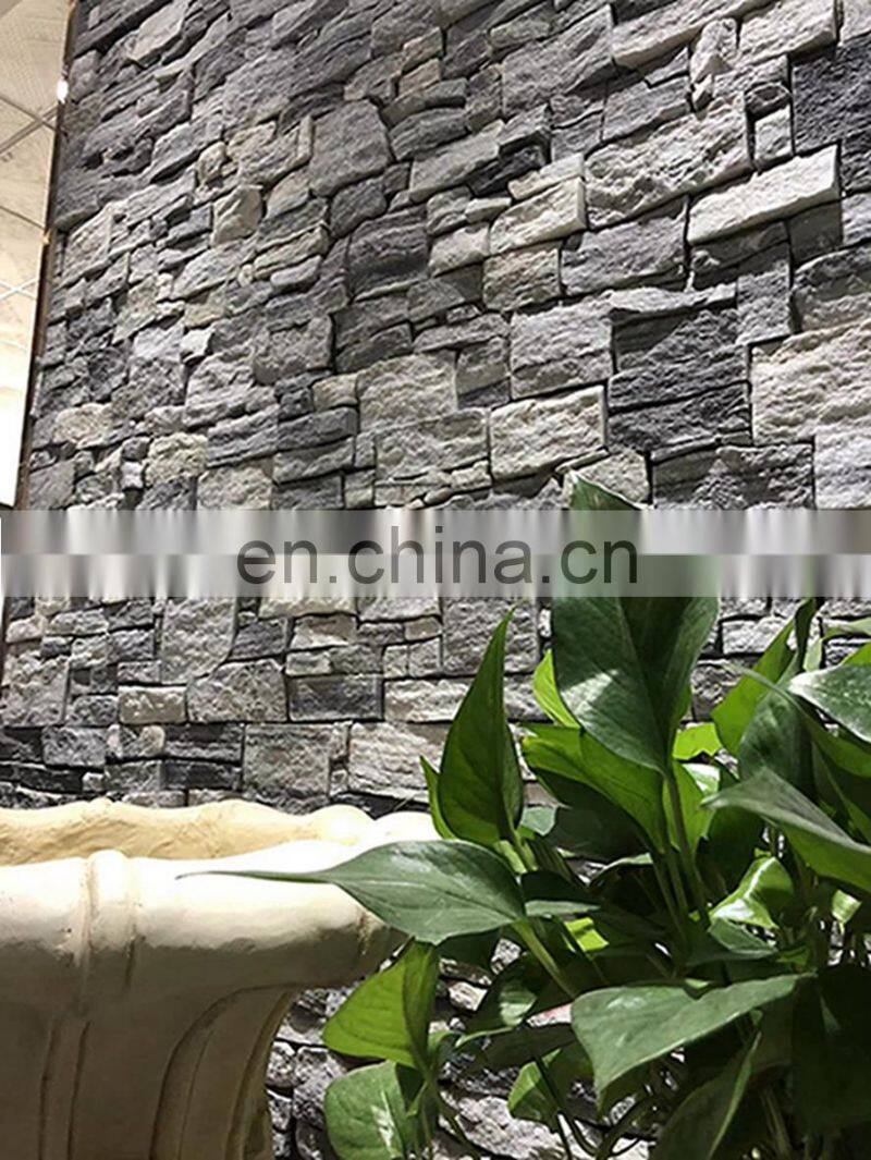high quality siding exterior face concrete natural grey cement natural cultural stone veneer panel wall tiles cladding