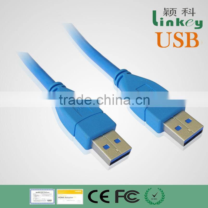 USB Cable 2.0 A type male to male colorful USB cable