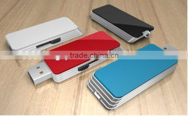 CE ROHS certificated retractable high quality new usb flash memory stick