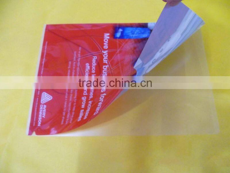 Custom printed PVC file folders A4 size, a3 file folder customized