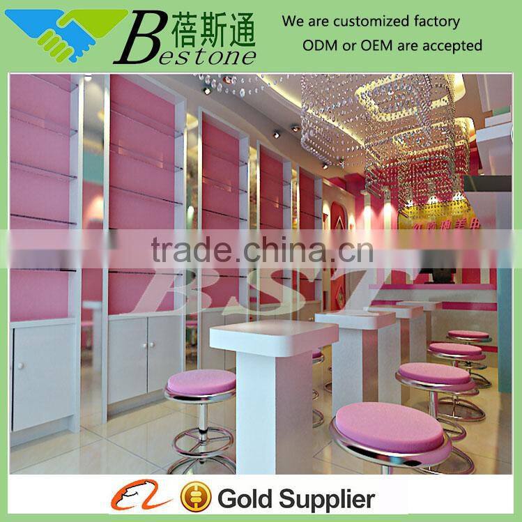 famous 3D interior design for perfume shop decoration