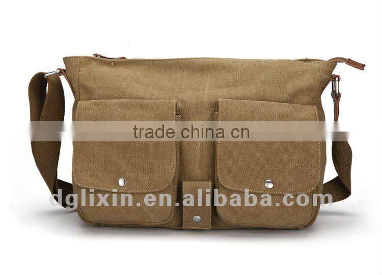canvas shoulder bag