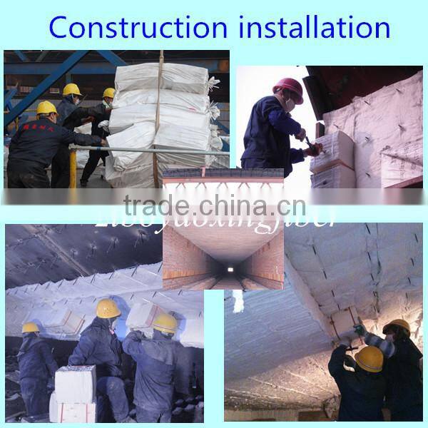 thermal insulation ceramic fiber module for drop tube furnace