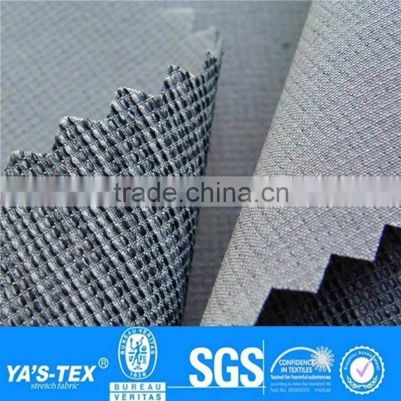 Polyester 4 way stretch cation fabric for outdoor fabric
