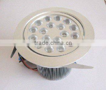 1*18W white/green/blue/red led ceiling light