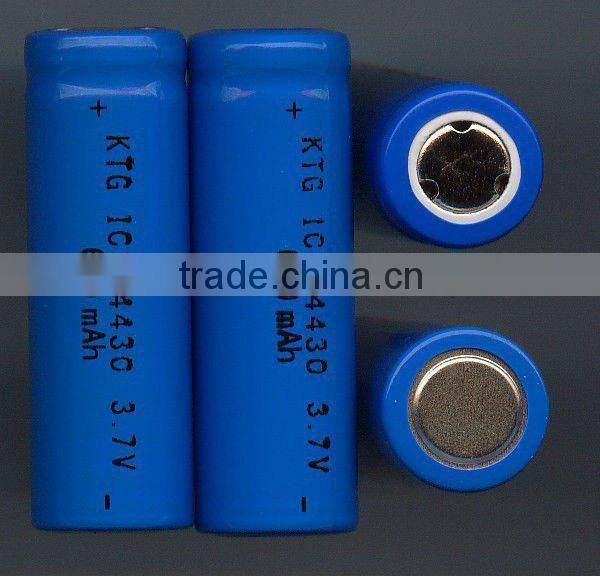 ICR14430 3.7v 650mAh battery