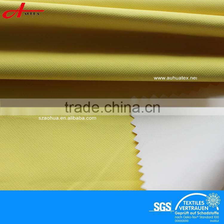fancy dry coated twill polyester pongee fabric