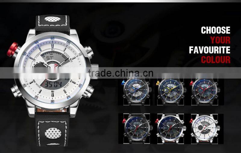 2015 new genuine soft leather watchband MIDDLELAND brand famous original Japan Miyota 2035 quartz movement 1 year guarantee