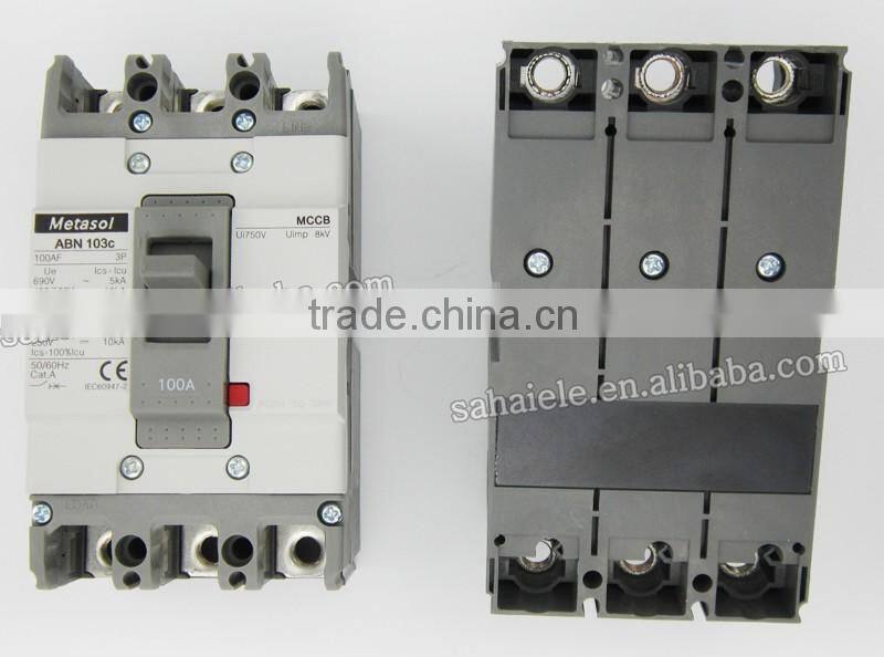 mccb circuit breaker of ls abn 52c 53c 54c mccb 2p 3p 4p