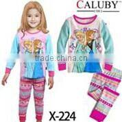 Long-sleeve Children Pajamas Lovely Christmas Pajamas