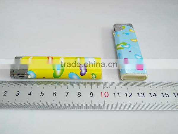 Super thin wrap customized picture refillable custom lighter sticker