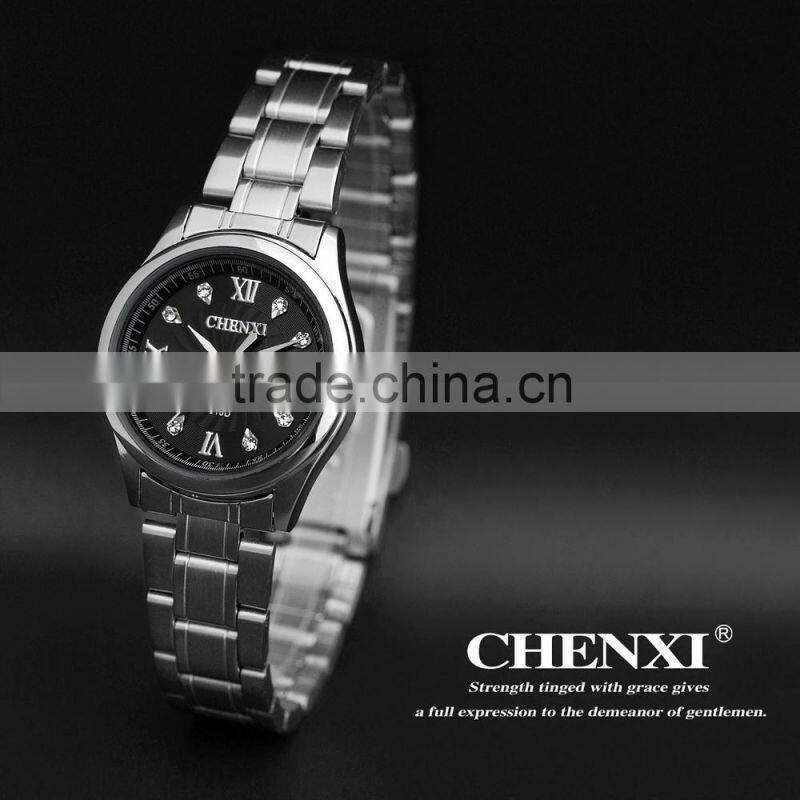 CHENXI authentic wholesale casual retro watch fashion watch white watch black men's watches calendar watches quartz watch 010DMD