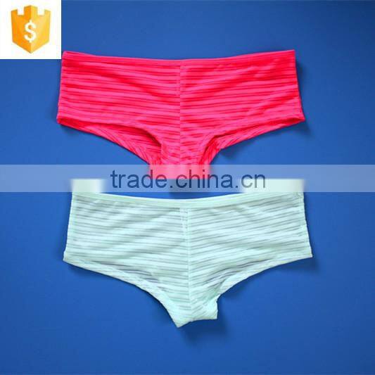 Women/girl Shadow stripe Panties neon colors panties