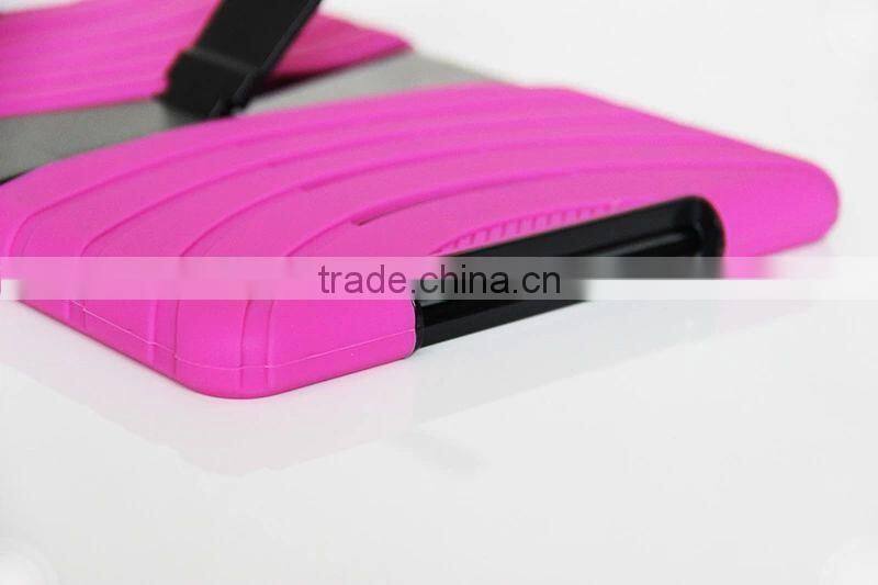 Tablet case For iPad Air 2 Electric wave line heavy duty shock proof case